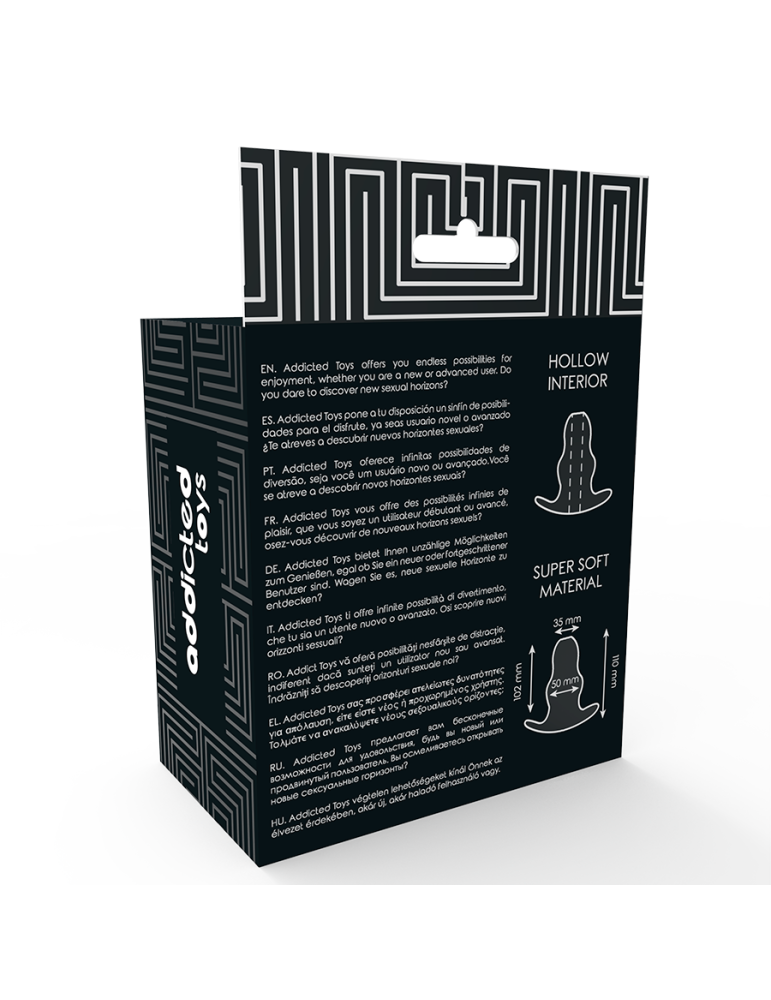 addicted medium dilatateur anal 11 cm - transparent_5