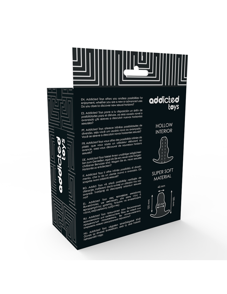 addicted 13 cm grand dilatateur anal - transparent_5