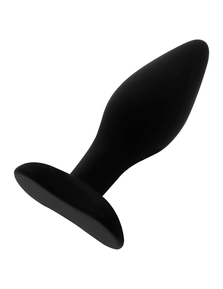 ohmama plug anal classique en silicone taille l - 12 cm_2