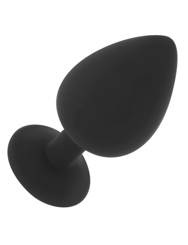 ohmama plug anal en silicone diamant taille m - 8 cm_3