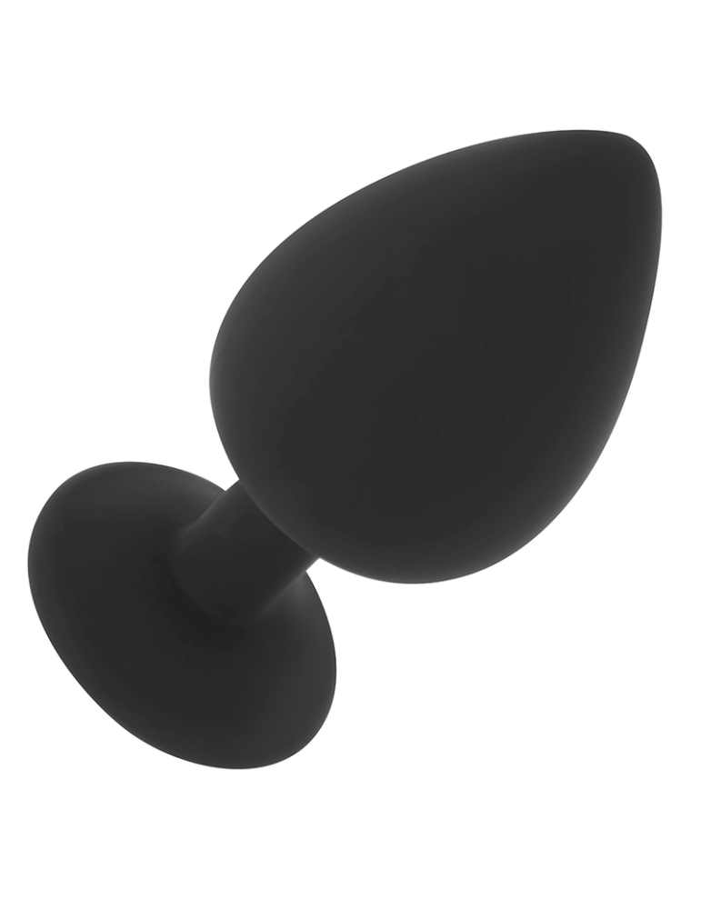 ohmama plug anal en silicone diamant taille l - 9 cm_3