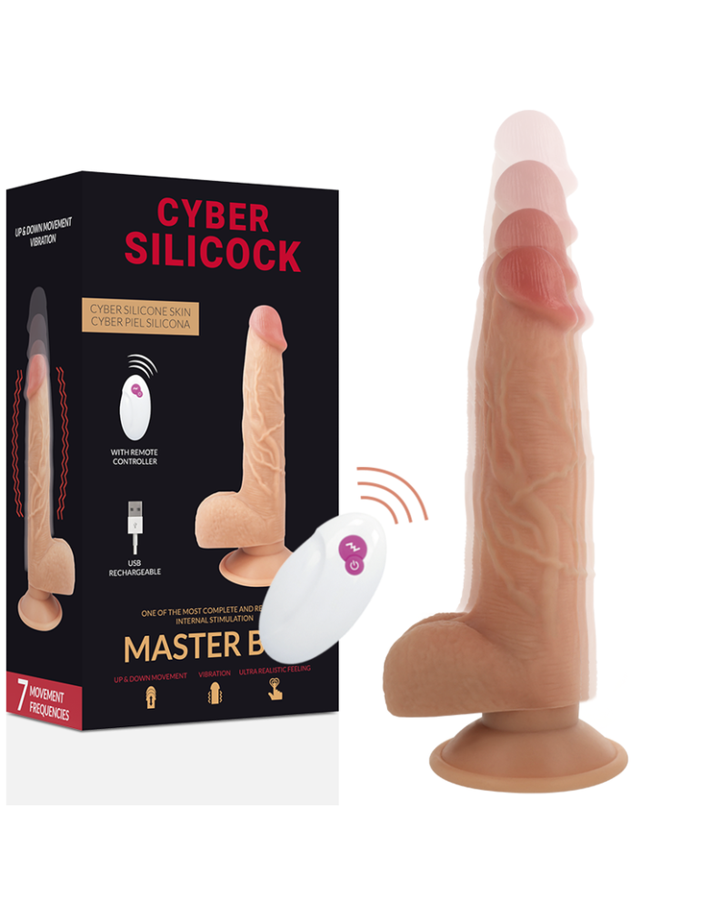 télécommande cyber silicock réaliste master ben