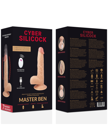 télécommande cyber silicock réaliste master ben_7
