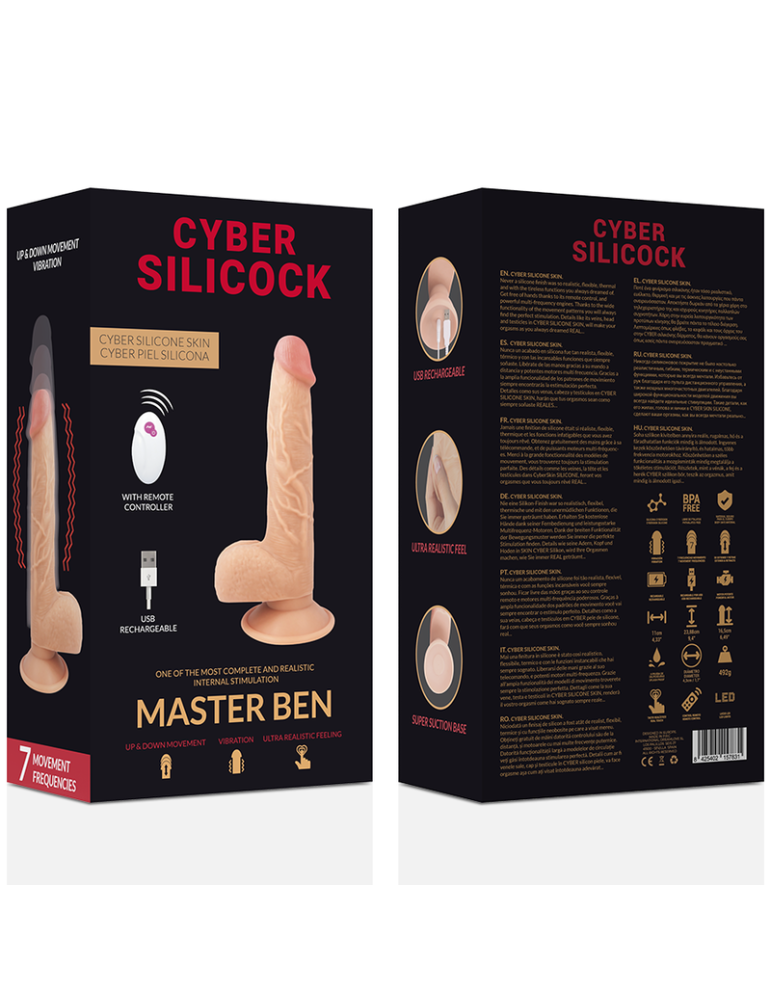 télécommande cyber silicock réaliste master ben_7