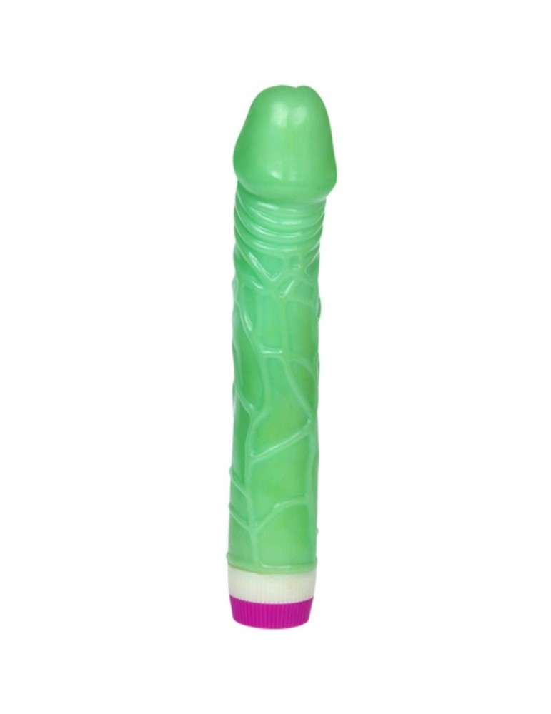 vagues de plaisir vibromasseur vert 23 cm