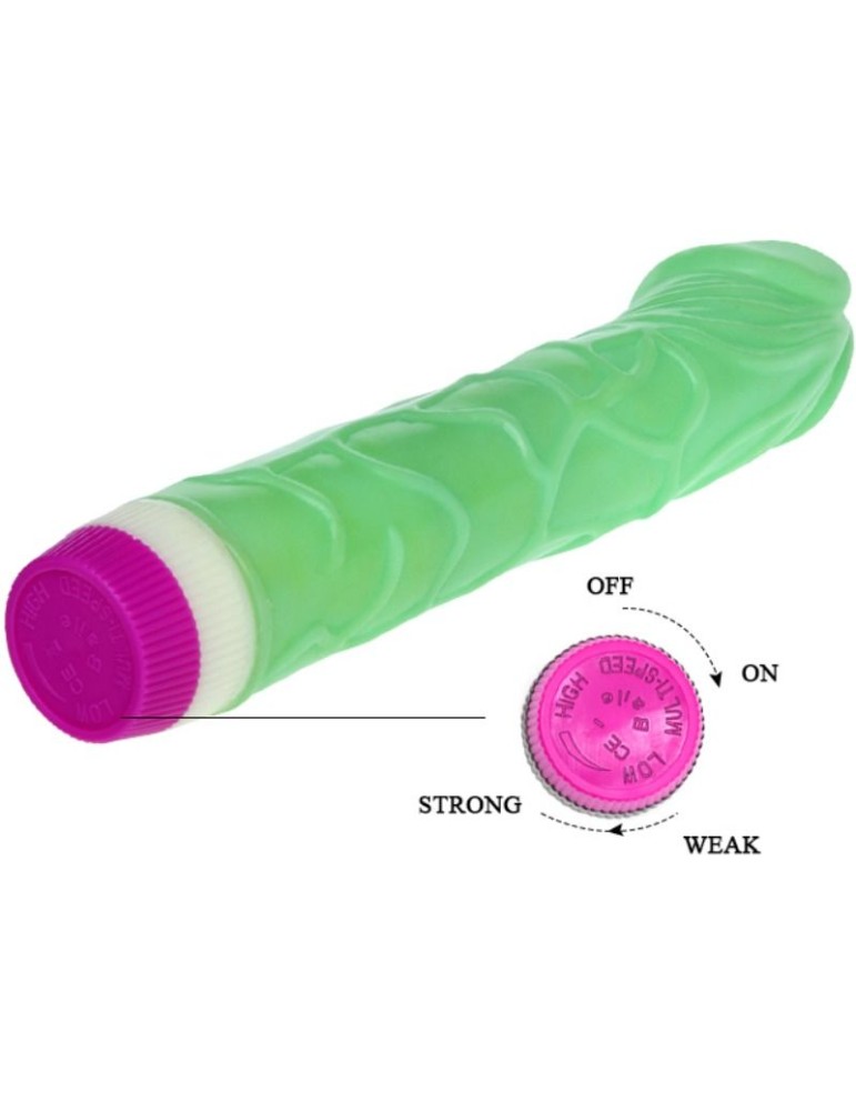 vagues de plaisir vibromasseur vert 23 cm_4