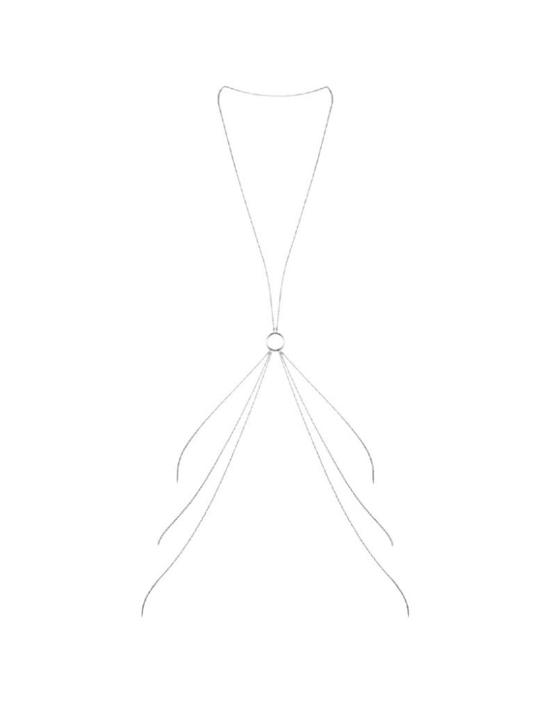 magnifier les chaînes de corps en métal 8 argent_3