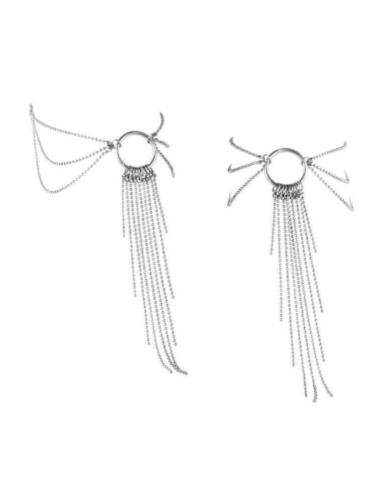 magnifier les accessoires de pied en argent_3