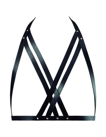 soutien-gorge à bretelles bijoux indiscrets maze - noir