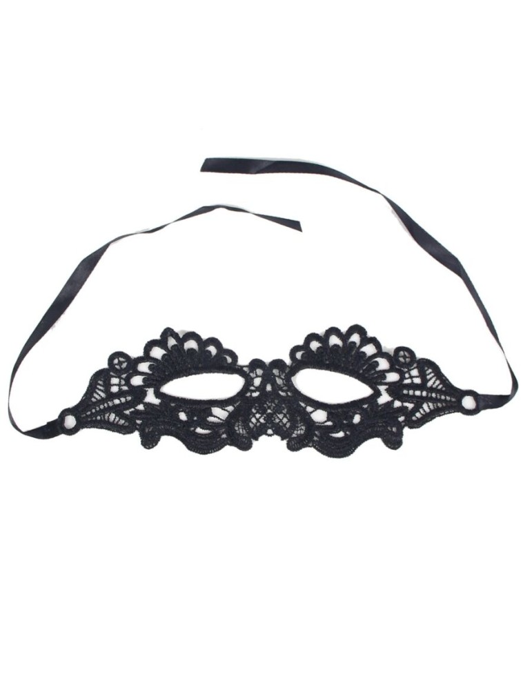reine lingerie noir masque taille unique