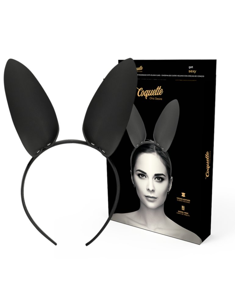 serre-tête oreilles de lapin coquette chic désir