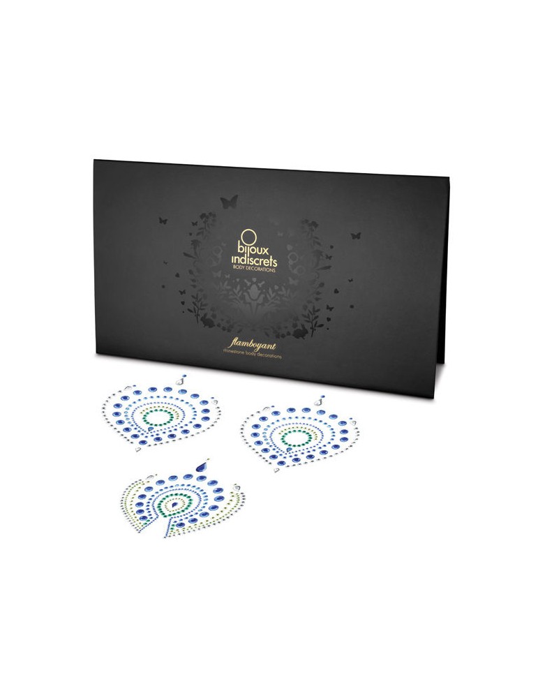 bijoux indiscrets flamboyant bleu & vert