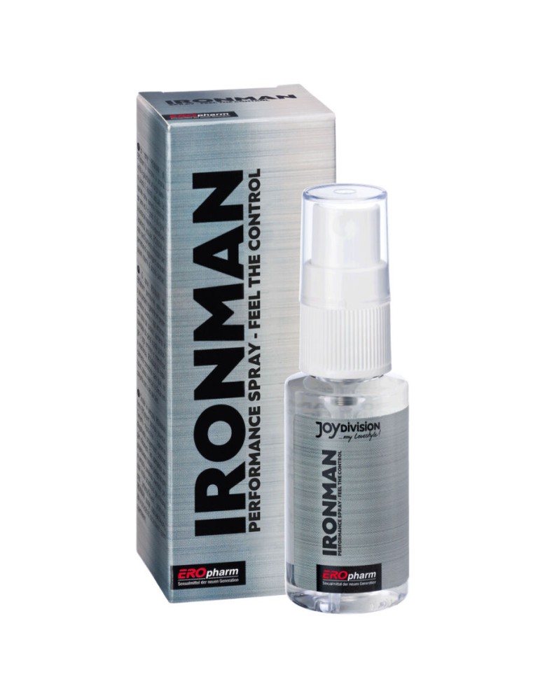 ironman spray retardateur de performance pour hommes 30 ml
