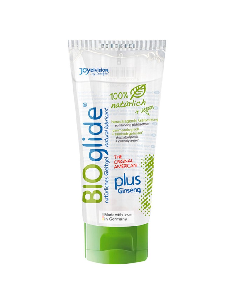 lubrifiant bioglide plus au ginseng 100 ml