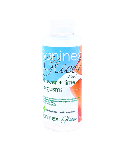 saninex extra lubrifiant glicex 4 en 1 + power + time 100ml