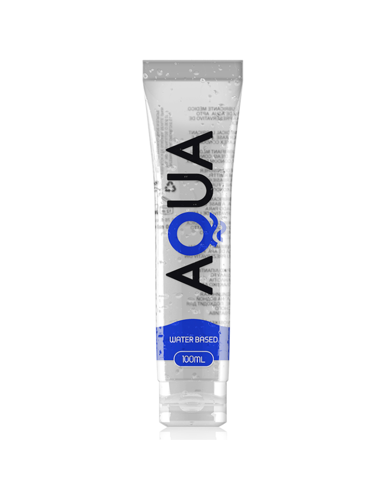lubrifiant à base d'eau de qualité aqua 100ml