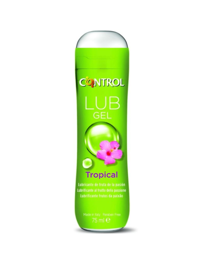 control lub gel lubrifiant tropical 75 ml