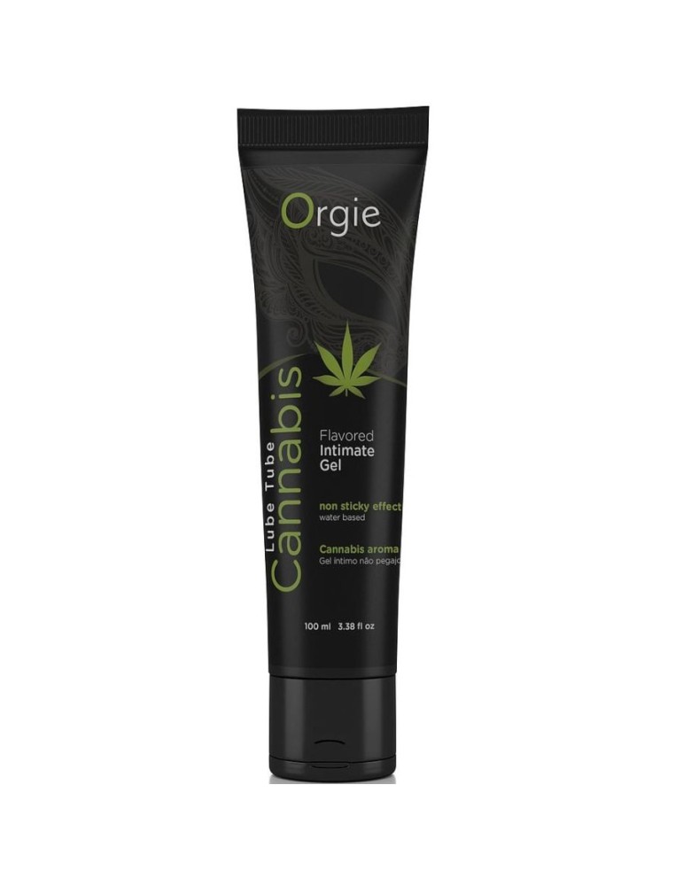 orgie lube tube lubrifiant au cannabis 100 ml
