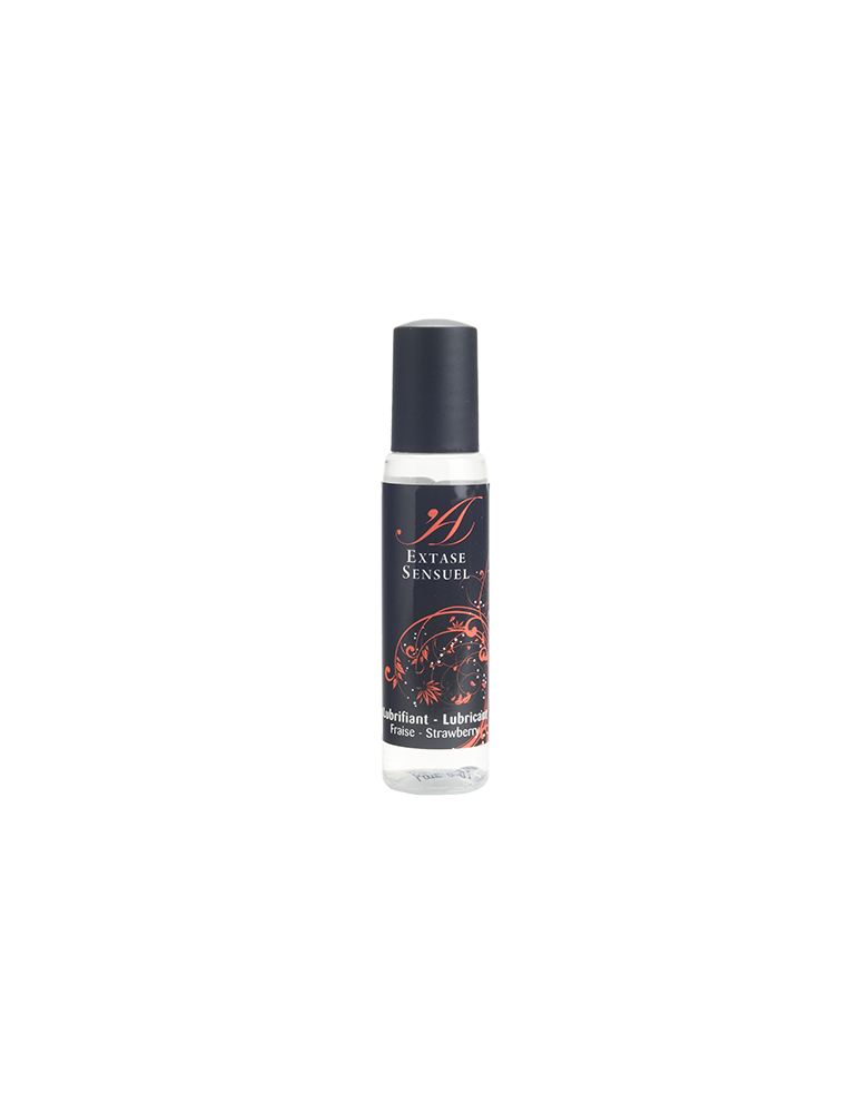 extase sensuel lubrifiant de voyage fraise 35 ml