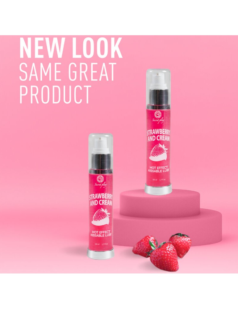 secretplay lubrifiant 2-1 fraise & crème effet chaleur 50ml_4