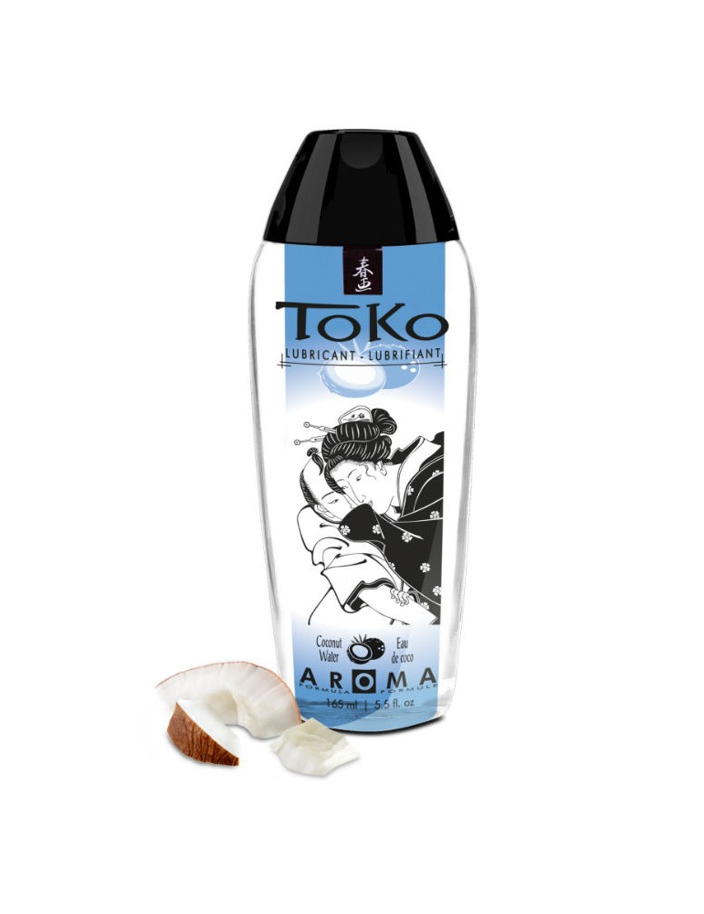 parfum lubrifiant à l'eau de noix de coco shunga toko