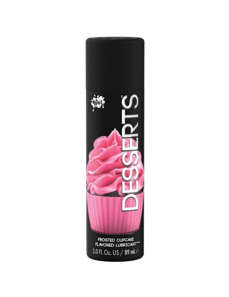 lubrifiant à base d'eau de glace à la fraise pour gâteau humide 89 ml