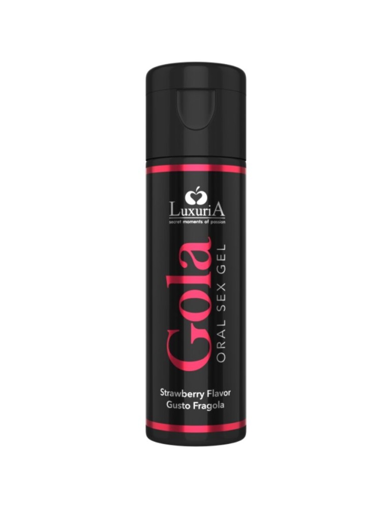 gel oral à la fraise luxuria gola 50 ml