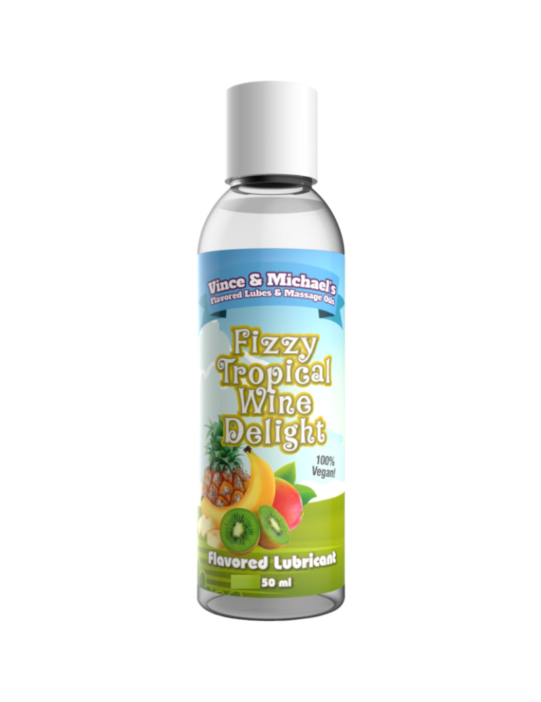 vince & michael's lubrifiant vin tropical fruité 50 ml