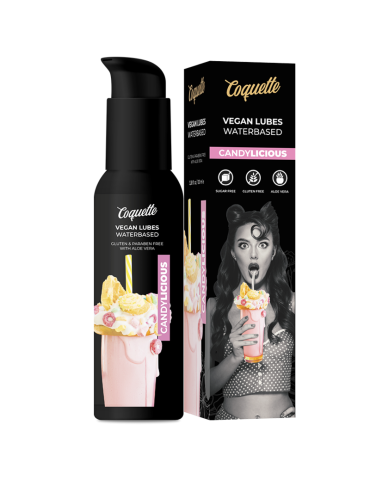 coquette premium experience lubrifiant vegan candylicious 100ml