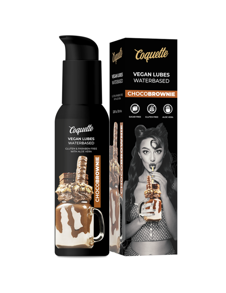 coquette premium experience lubrifiant vegan chocobrownie 100ml