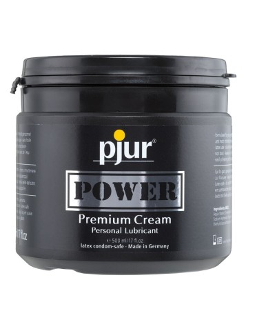 Pjur power premium cream lubrifiant personnel 500 ml