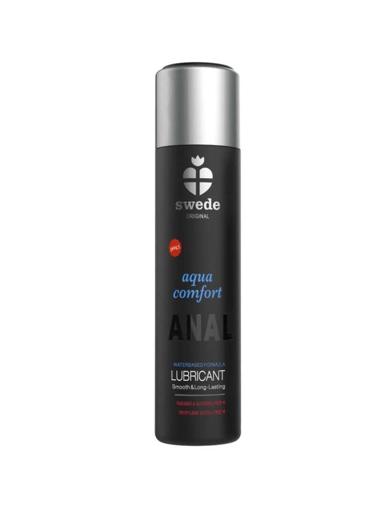 lubrifiant anal à base d'eau swede aqua comfort 120 ml