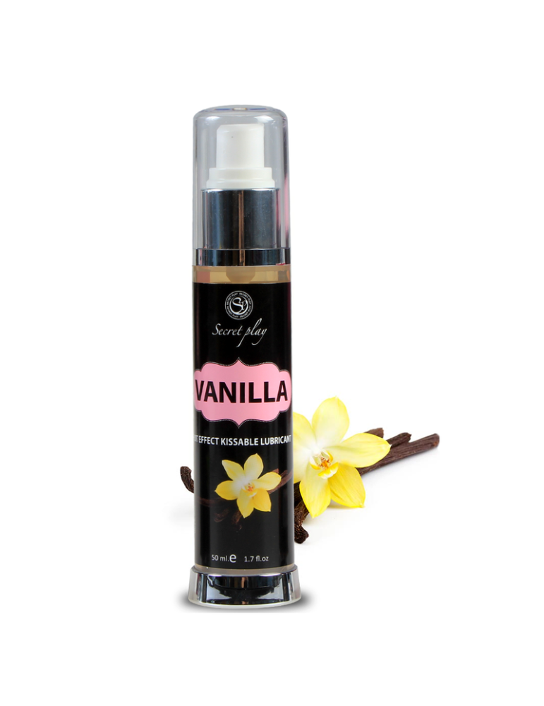 secretplay lubrifiant 2-1 effet chaleur vanille 50ml