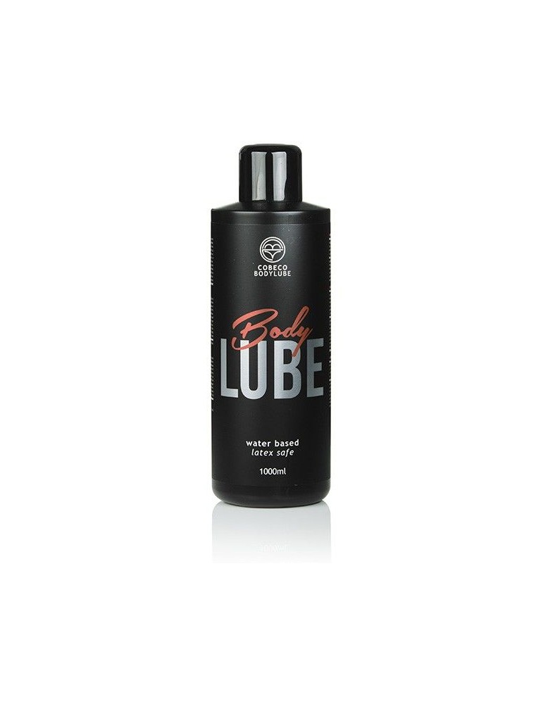bodylube body lube lubrifiant à base d'eau sans danger pour le latex 1000 ml.