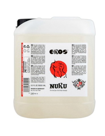 huile de massage eros nuru riche en minéraux 5000ml