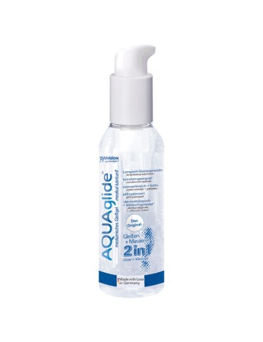 lubrifiant aquaglide 2 en 1 + massage 125 ml