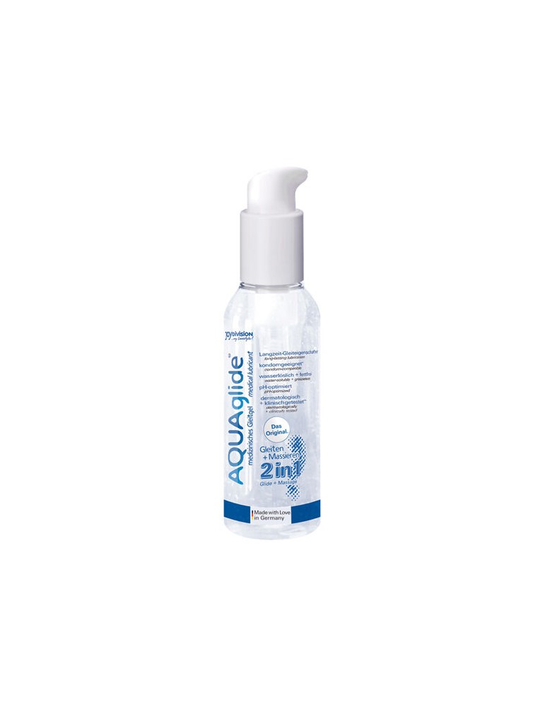 lubrifiant aquaglide 2 en 1 + massage 125 ml