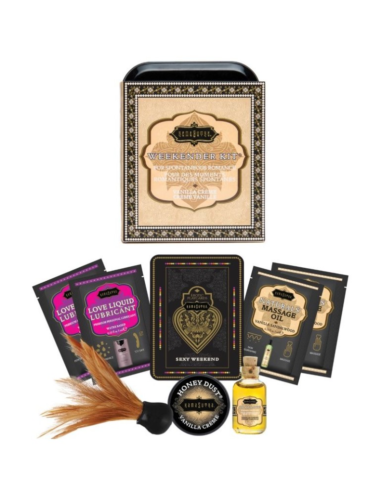 kamasutra weekender kit boîte vanille crème vanille_2