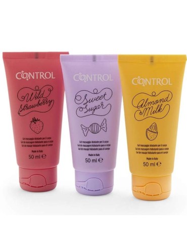 gel de massage control 3 unités 50 ml
