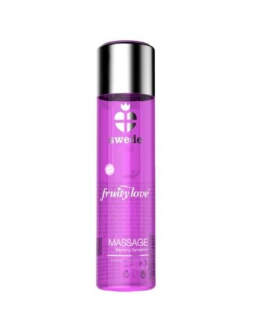 huile d'amour fruité de suède à la framboise et à la rhubarbe 60 ml