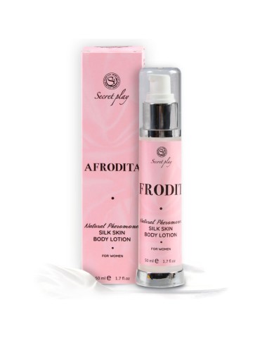 secret play lotion pour le corps peau de soie aphrodite