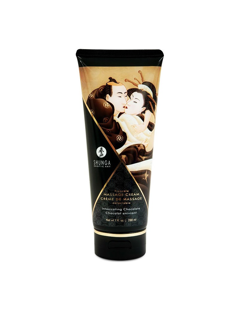 crème de massage au chocolat shunga 200ml