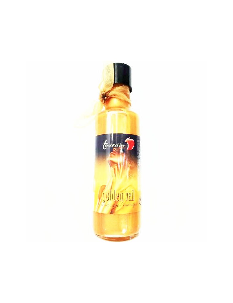 huile de massage au voile d'or tentation 100 ml