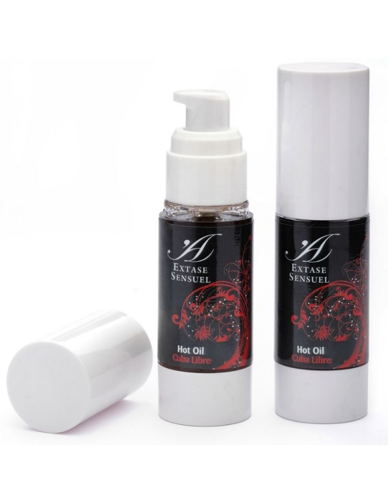 extase sensuel oil stimulant couvre chaleur gratuit 30ml