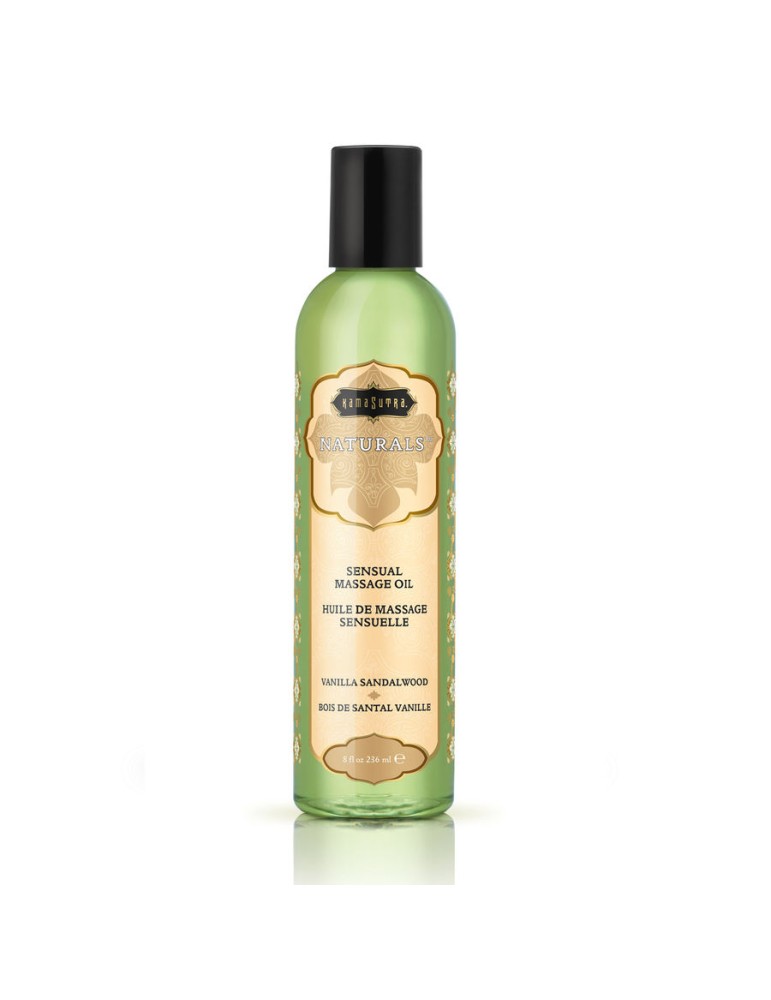 kamasutra huile de massage vanille au bois de santal 236ml