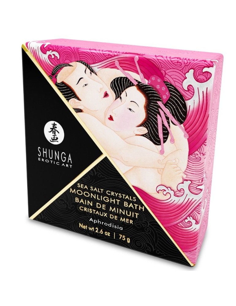 sels de bain aromatisés shunga aphrodisia 75gr