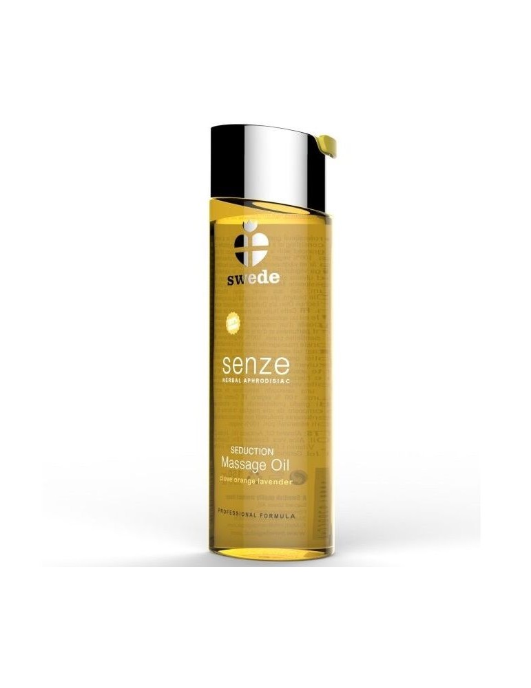 huile de massage séduction aphrodisiaque aux herbes de suède 75 ml