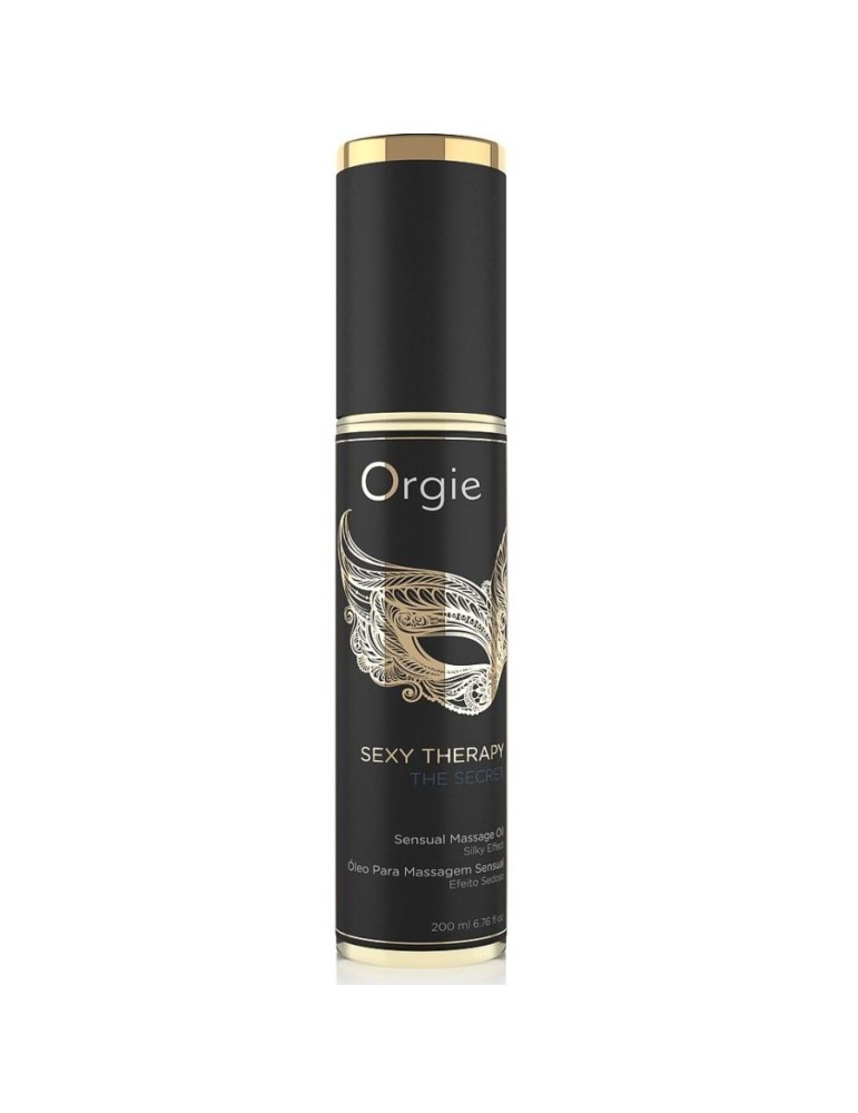orgie sexy therapy le massage secret à l'huile peau soyeuse 200 ml