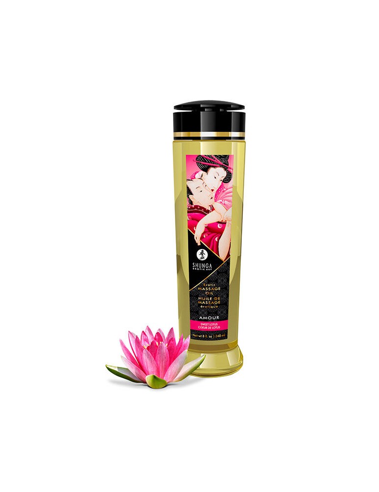 huile de massage érotique shunga love 240ml