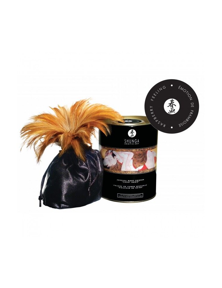 sensation de framboise au miel de poudre de shunga._2